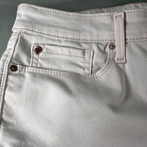 Denizen Levis Denim Stretch Jeans Low Rise Jeggings Straight Women White - Picture 4 of 16